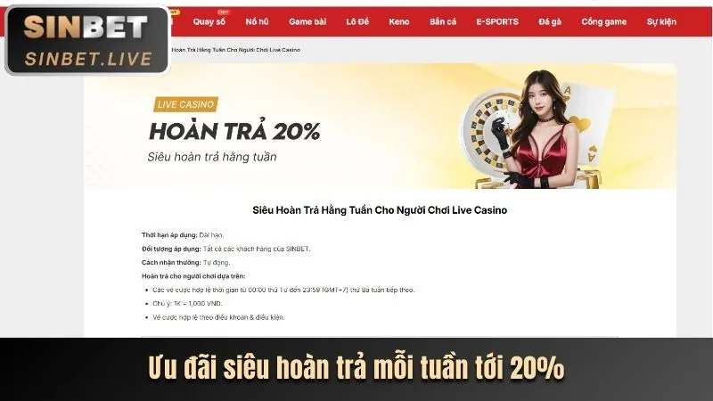 Khuyến mãi đặc biệt theo sự kiện