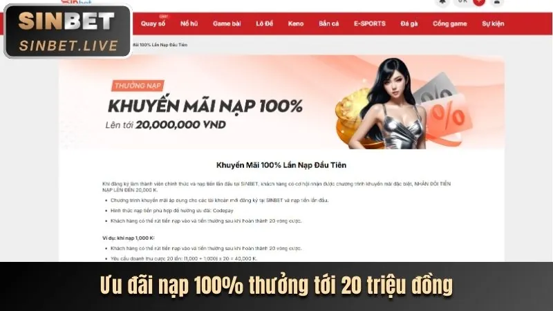 Banner khuyến mãi chào mừng cho game Bắn Cá